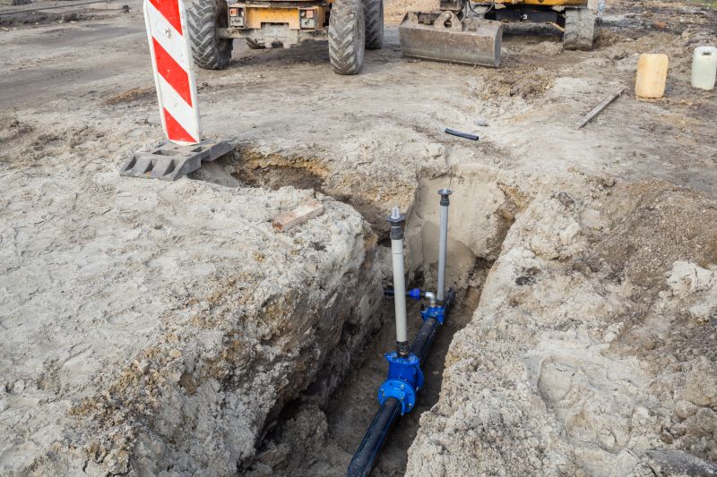 Excavation for Water Line